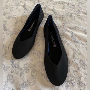 Rothy’s black “The Flat” flats.